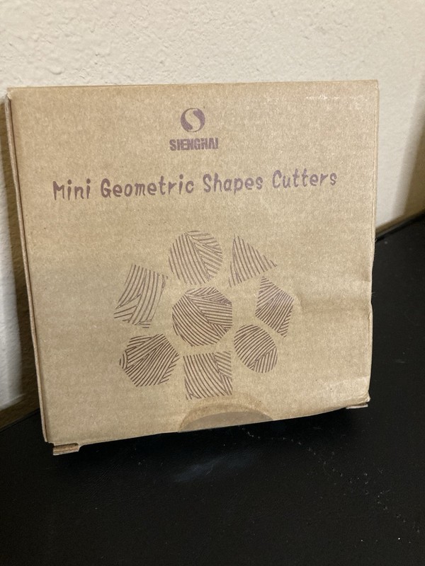 Shanghai 24 Pc Mini Geometric Cutter Set Stainless Steel Baking Crafts In Tin gallery