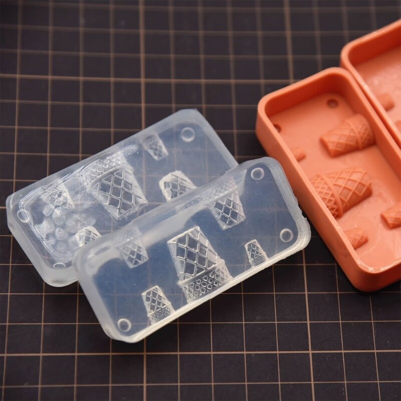 Silicone Ice Cream Cone Molds Candy Toy Molds Candy Mold Resin Casting Mold gallery
