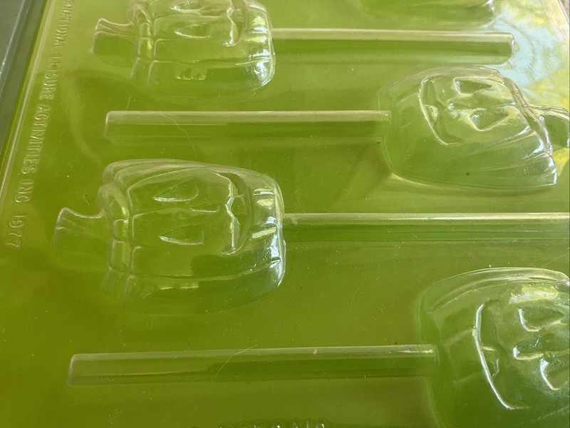 Lot Of Halloween & Thanksgiving Candy & Lollipop Molds Bags & Ties Lot C gallery