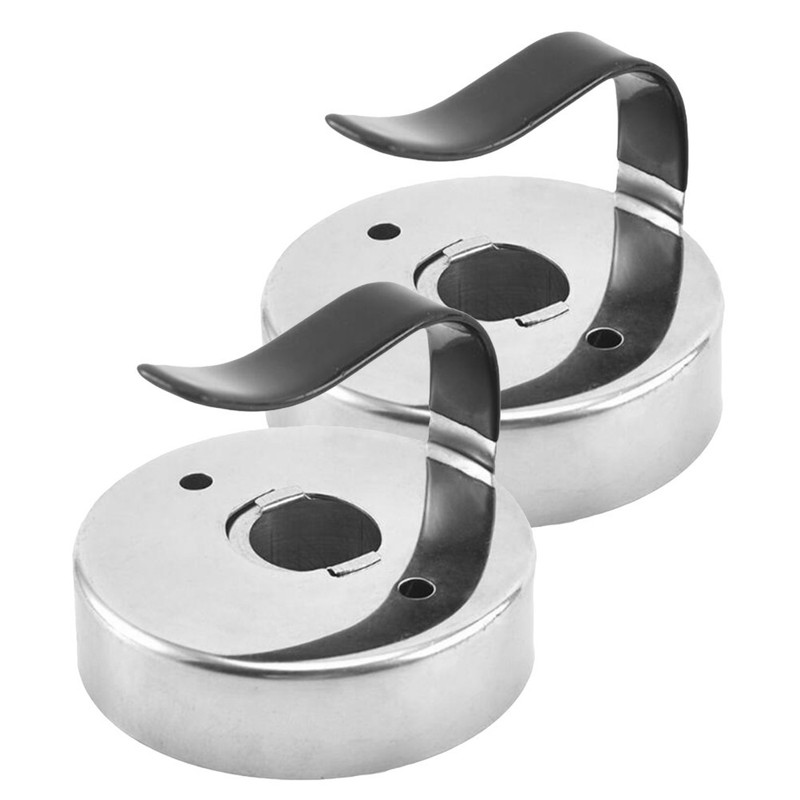 2 Pcs Stainless Steel Baking Mold Food High Temperature Resistant Cake Pans