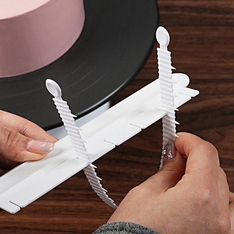 Cake Curved Flower Arranging Aid Graduated Scale Fondant Cake Decorating Tool gallery