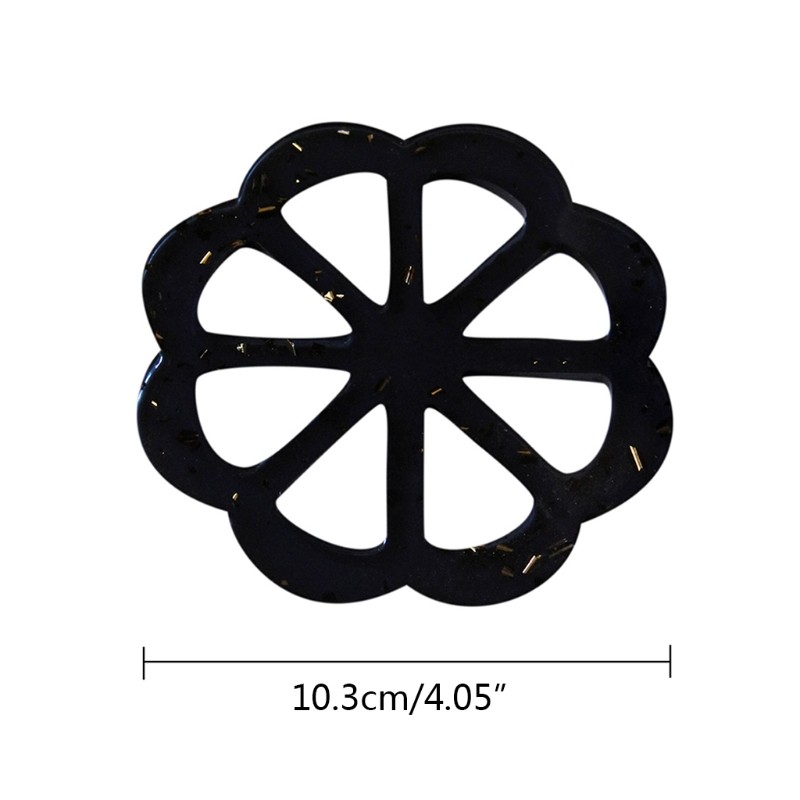 Resin Mats Coasters Pan Padd Dishwasher Safe Non-Slip Heat Resistant for Kitchen gallery