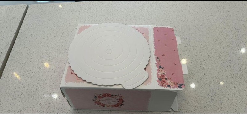 Cake Boxes with Window 20 Packs 10" Bakery Boxes 10"x10"x6” With Cake Plates. gallery
