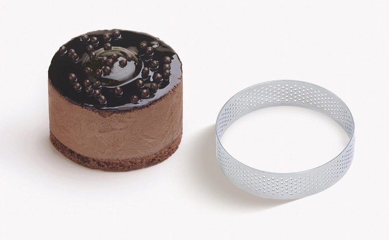 20 Pcs Perforated Tart Rings, Stainless Steel Baking Molds, Non-Stick Easy gallery