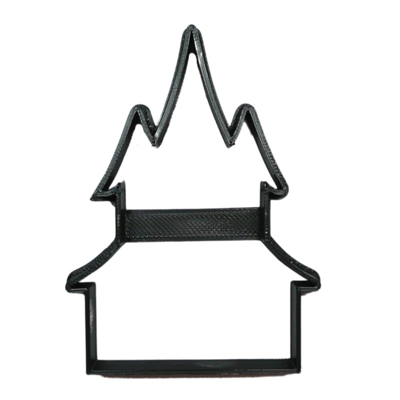 HAUNTED HOUSE SPOOKY HALLOWEEN COOKIE CUTTER USA PR5291