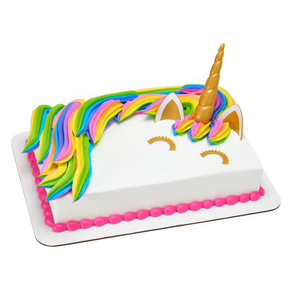 1 Unicorn Ears Eye Horn Decoset Cake Topper Kid Princess Party Decoration Decor