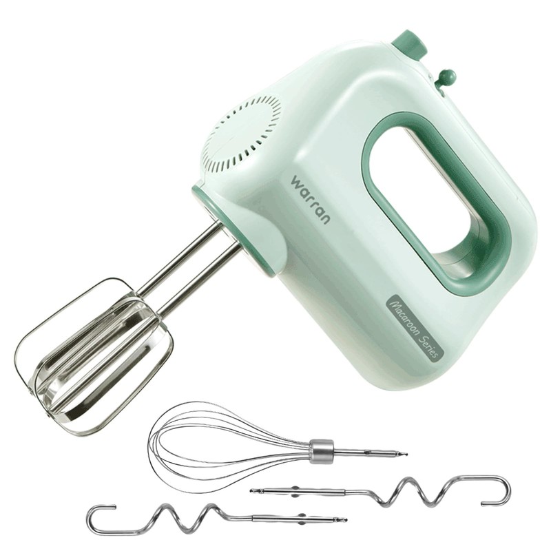 300W Compact Lightweight Hand Mixer, with Powerful Quiet DC Motor for Baking,…