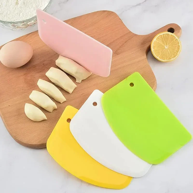 Plastic Dough Weight Cutter Cookie Fondant Bread Pizza Tools Spatula for Cake. gallery