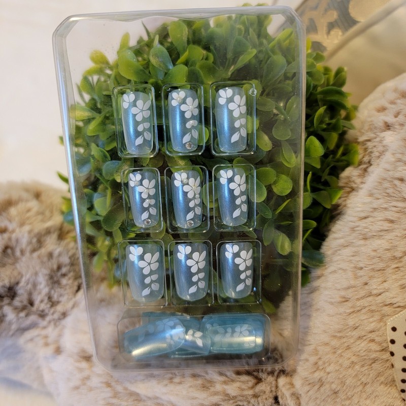 4×Nails Tips Flower (Lot 4 Color) gallery