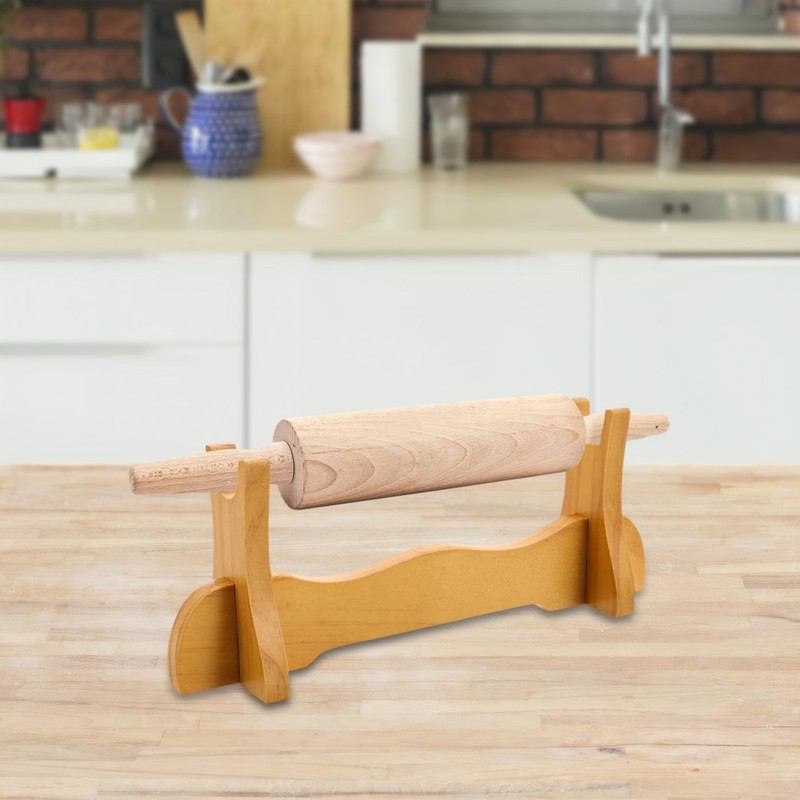 Kitchen Rolling Pin Rack Universal Holder for Dough Pizza Fondant Rollers