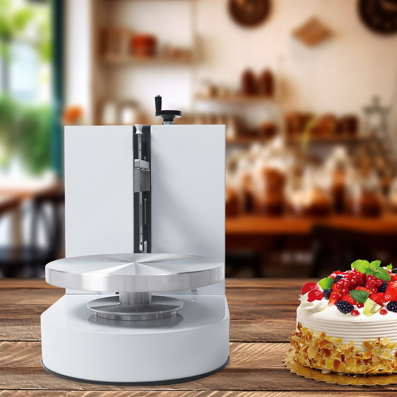Tabletop Cake Decorating Machine Cake Cream Smooth Coating Spreading Machine