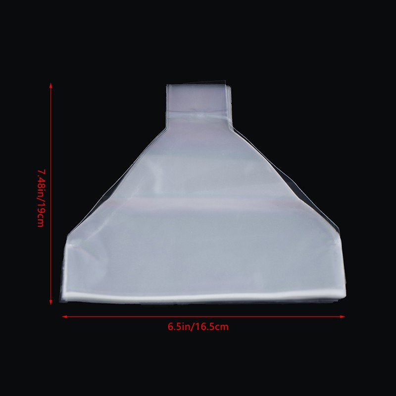 Transparent Japanese Triangle Rice Ball Packaging Bag Seaweed Onigiri Sushi Bag gallery
