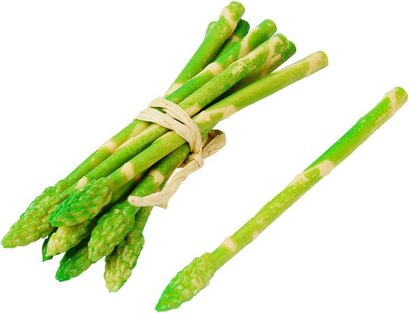 12Pcs Realistic Fake Asparagus Decor Artificial Vetables Model Lifelike