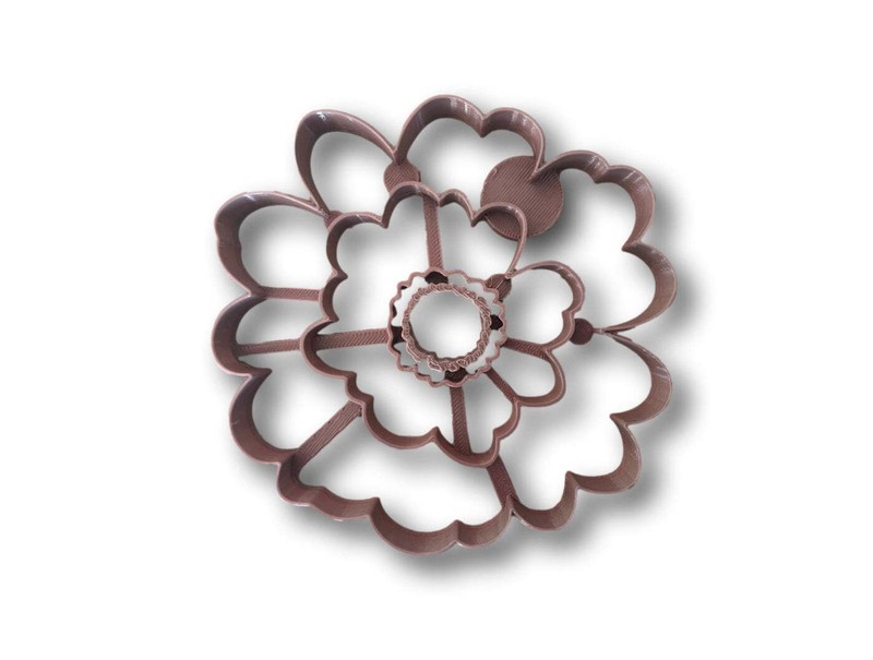 Marigold Flower Cookie Cutter