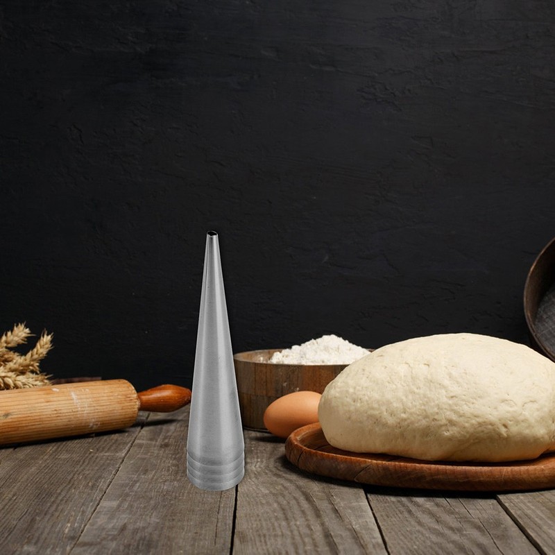 12Pcs Reusable Stainless Steel Tubular Croissant Mold for Baking and Decorating gallery