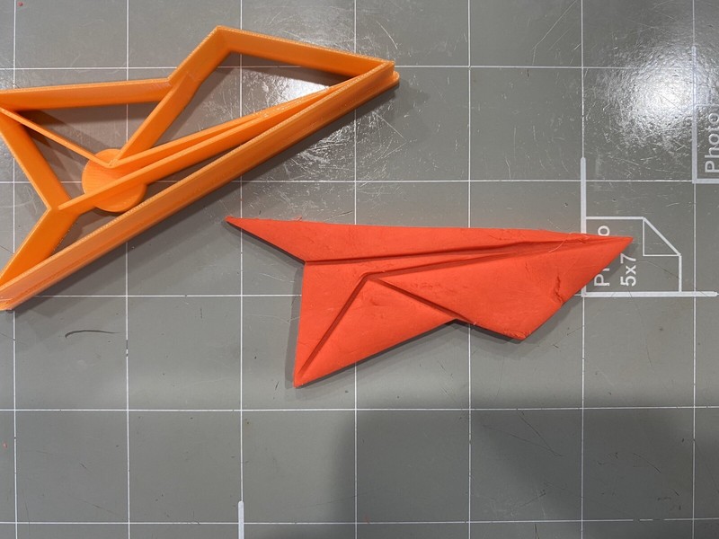 Paper AirPlane Cookie Cutter gallery