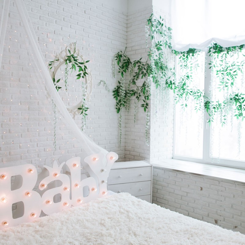 Artificial Daisies Flowers Garland Vine Silk Wildflower Garland Light Pink gallery