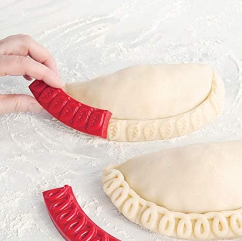 Talisman Designs Pie Crust Embosser Set, 3 Stamps Leaf Swirl Geometric gallery