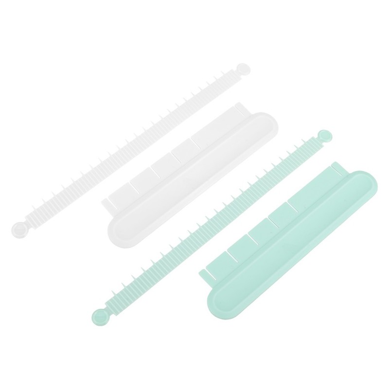 2 Sets Pastry Chef Guide Baking Fondant Tools Cake Arc Ruler for Cakes