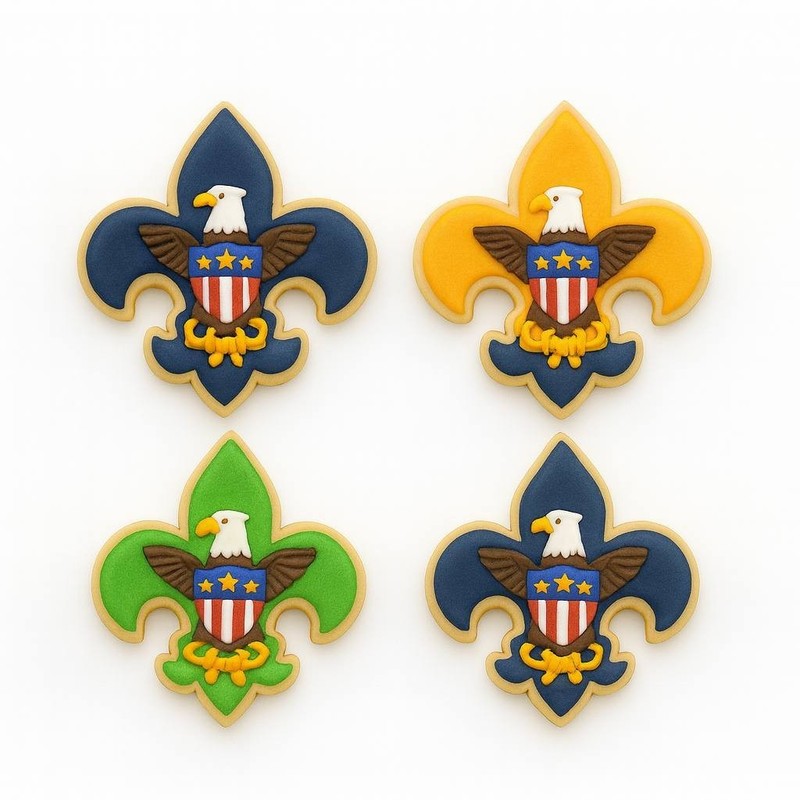 9 Piece Boy Cub Eagle Cookie Cutter Set Metal gallery