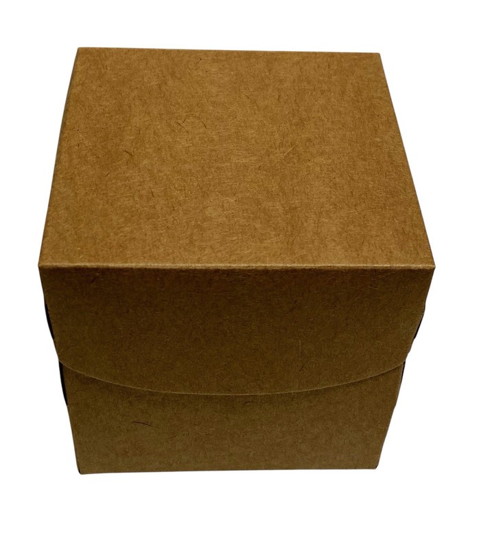 12 - Individual Bakery Boxes Cupcake, Dessert, Cake Slice Momodelli (4x4x4) gallery