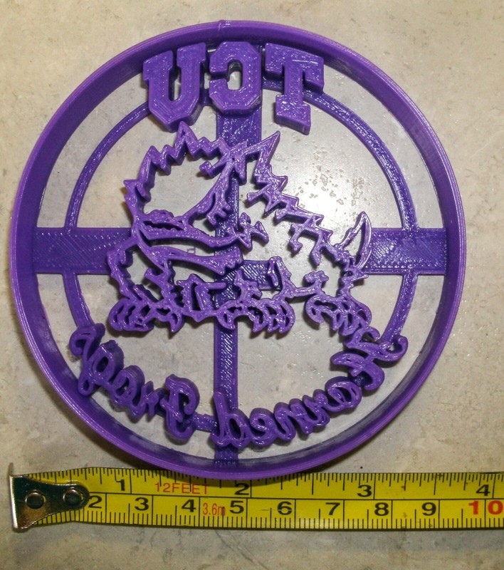 TCU HORNED FROGS TEXAS CHRISTIAN NCAA FOOTBALL TEAM SPORTS COOKIE CUTTER PR931 gallery