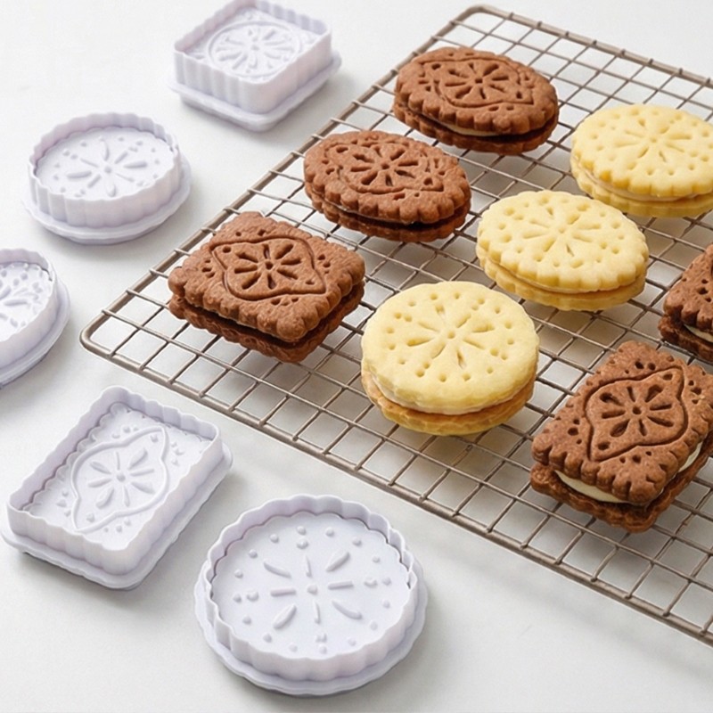 Multiple Shape Waffle Cookie Maker Set Baking Supplies For Kids And Adults gallery
