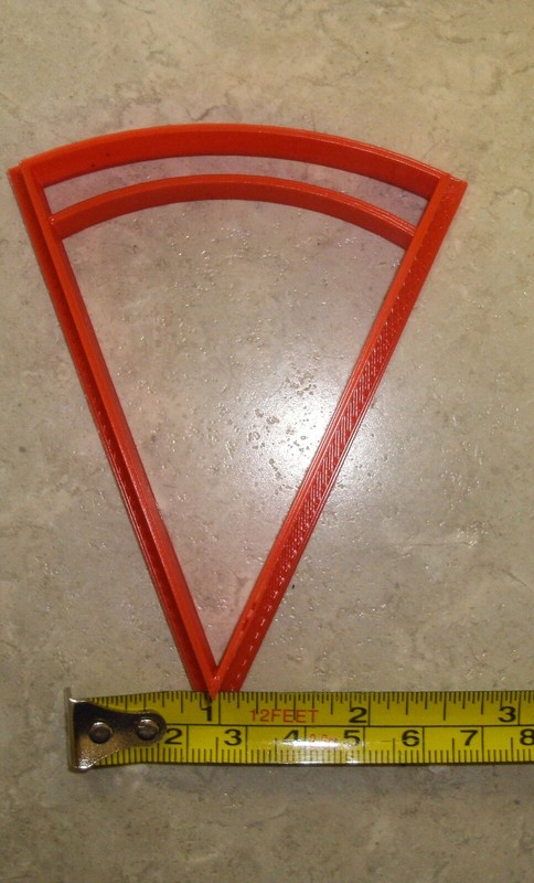 PIZZA SLICE ITALIAN FAVORITE FAST FOOD PIZZERIA DEEP COOKIE CUTTER USA PR833 gallery