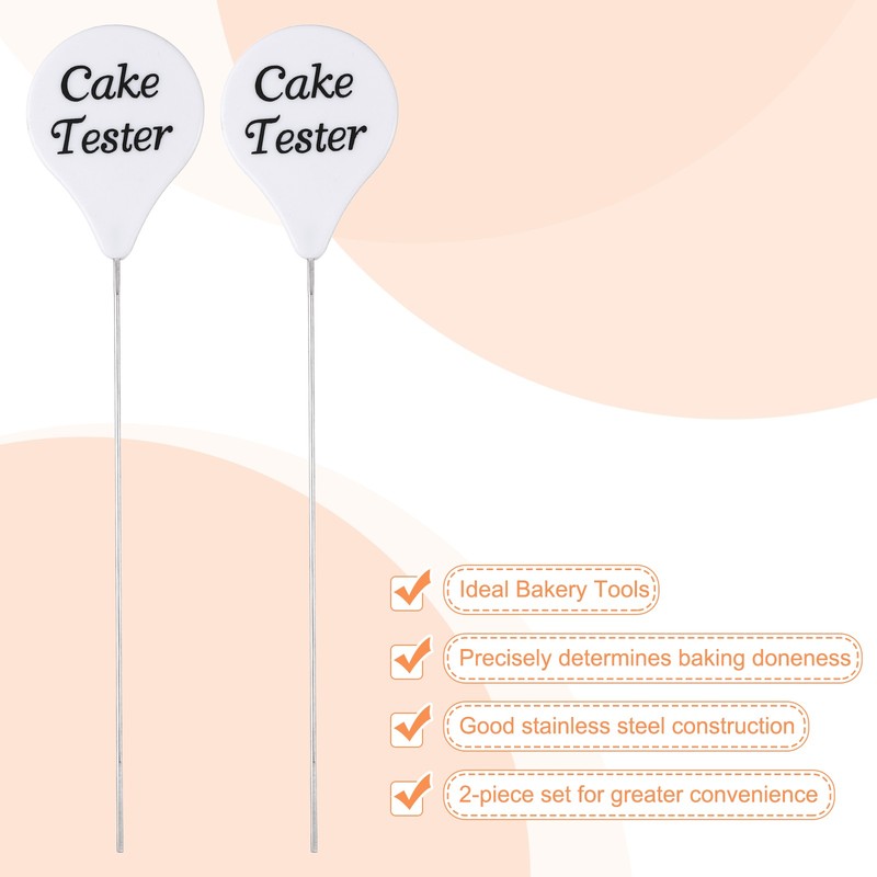Cake Tester, 4 Packs White Supplies for Home Bakers for Baking Supplies gallery