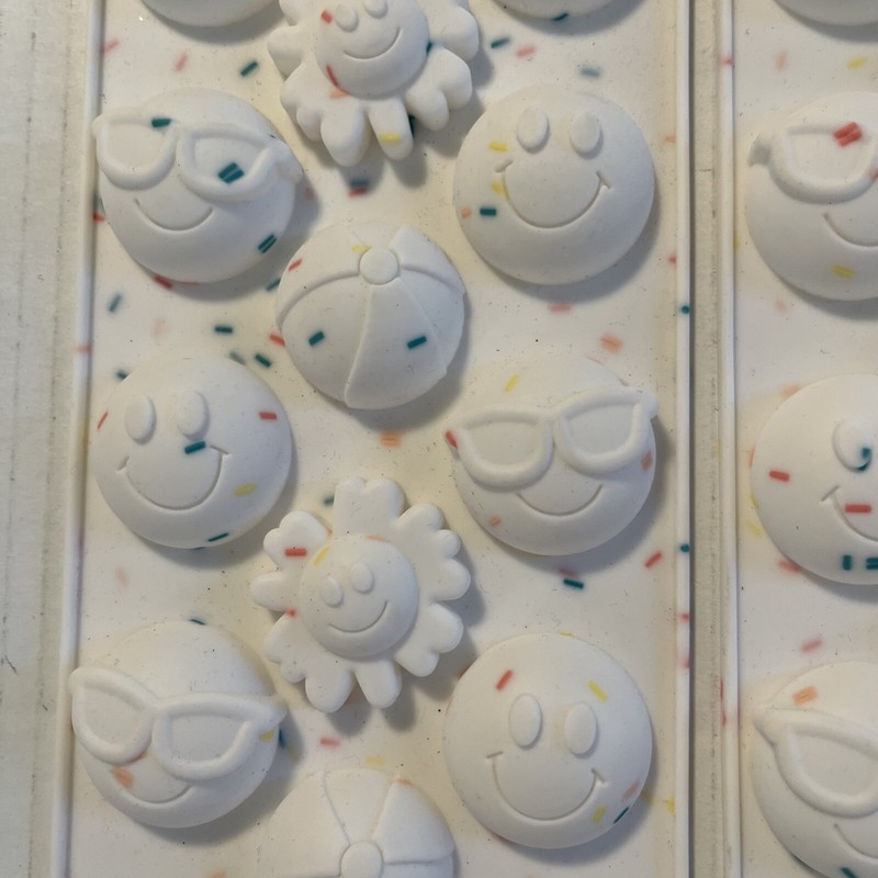 New Candy Molds Lot Of 2 - Summer Themed- By Stir- Emojis gallery