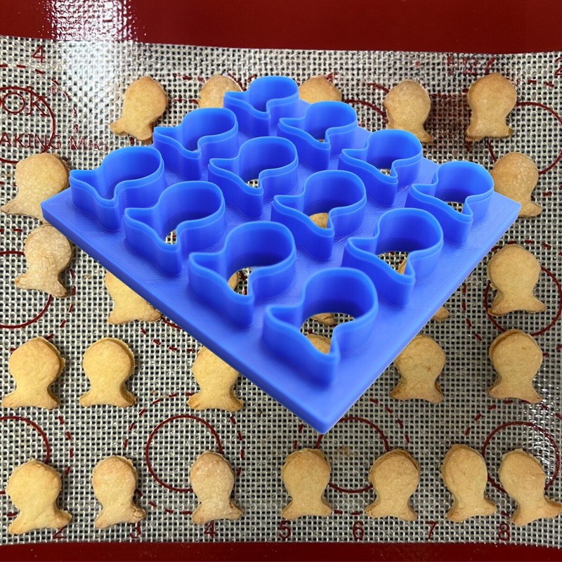 Mini Goldfish Cookie Cracker Cutter 1 Inch (16 Goldfish Cutter) gallery