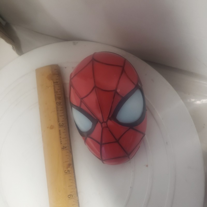 MARVEL SPIDERMAN LIGHT UP CAKE TOPPER -NIGHT LIGHT CLIP ON 5 X 3.25 in. gallery