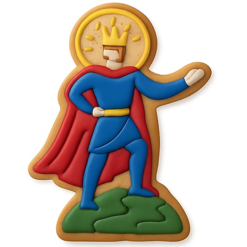 Majestic Demigod of the World Cookie Cutter & Stamp, Fondant & Clay - 4x2.6 gallery