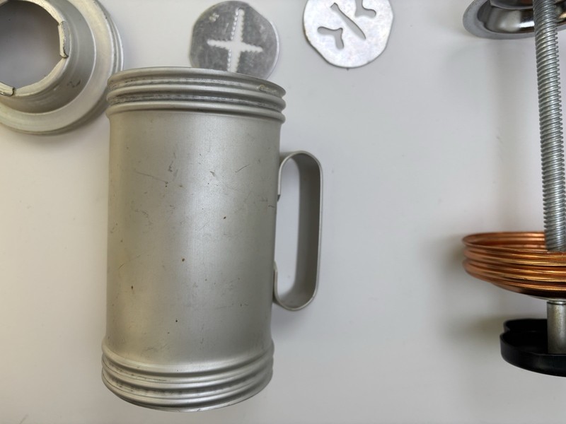 Lot Of 2 Vintage Mirro Aluminum Cookie Press Handle Cooky Spritz 1 Tip 18 Discs gallery