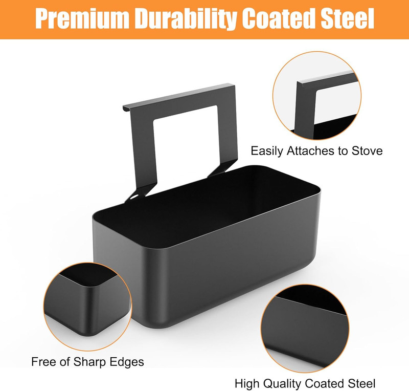 Barbqtime Grease Cup with 10 Pack Disposable Aluminum Foil Liners for Blackstone gallery