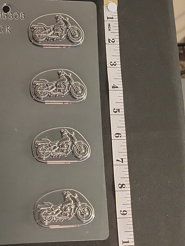 Motorcycle Dirt Bike Biker Birthday Chocolate Piece Mold gallery