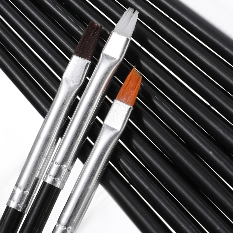 Cake Decorating Brushes Set 30 Pcs Food Safe Painting Brushes for Baking Crafts gallery
