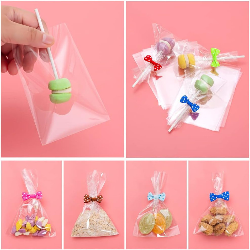 320Pcs Cake Pop Sticks and Wrappers Kit, 6Inch Lollipop Sticks with Cake Pop Bag gallery