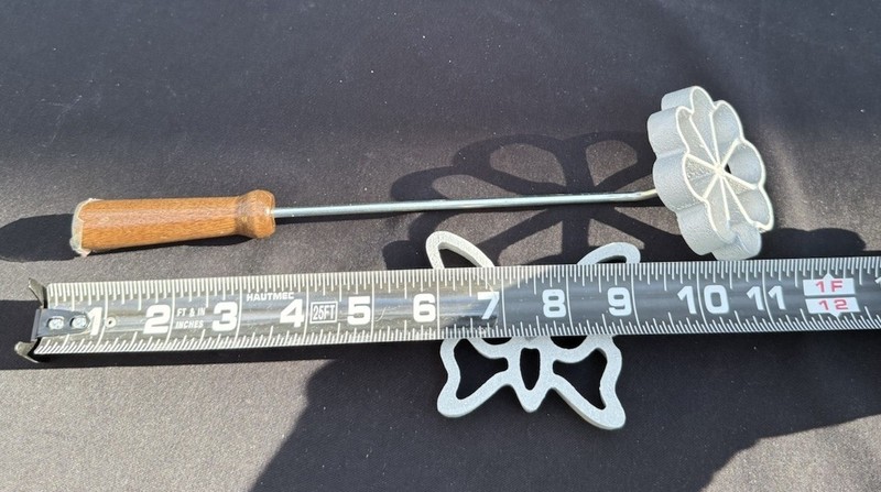 Rosette Cookie Cutter Set with Handle Butterfly Flower Shapes -T40 gallery