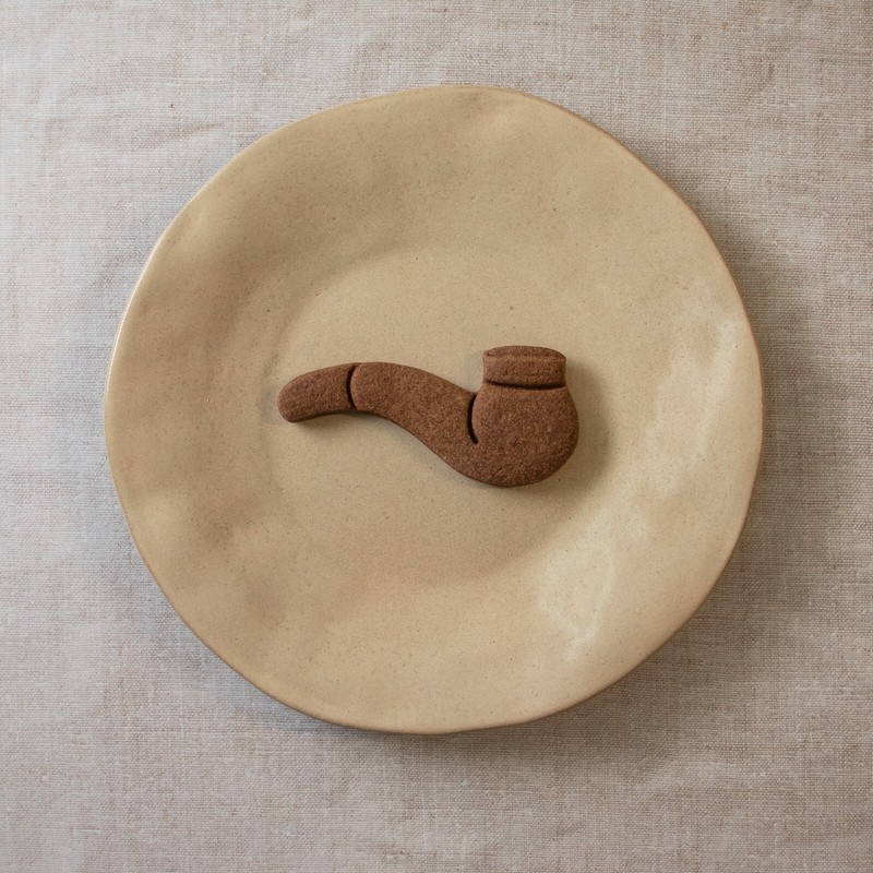 Smoke Pipe Cookie Cutter - detective mystery investigator Sherlock Holmes spy gallery