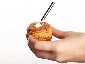 3Pcs Cream Icing Piping Nozzle Tips,Stainless Steel Long Puff Nozzle Tip With gallery