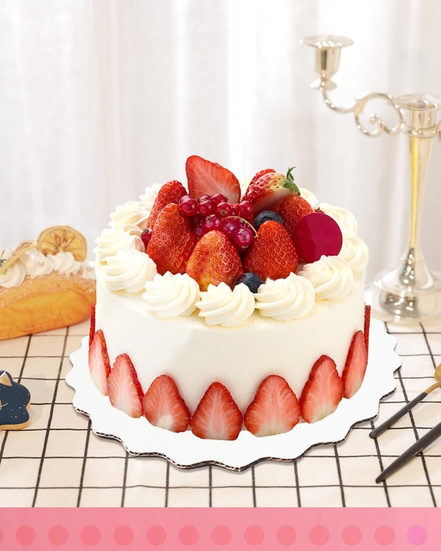 15 PCS 11 Inch White Wave Round Cake Boards Base Food Grade Cardboard gallery