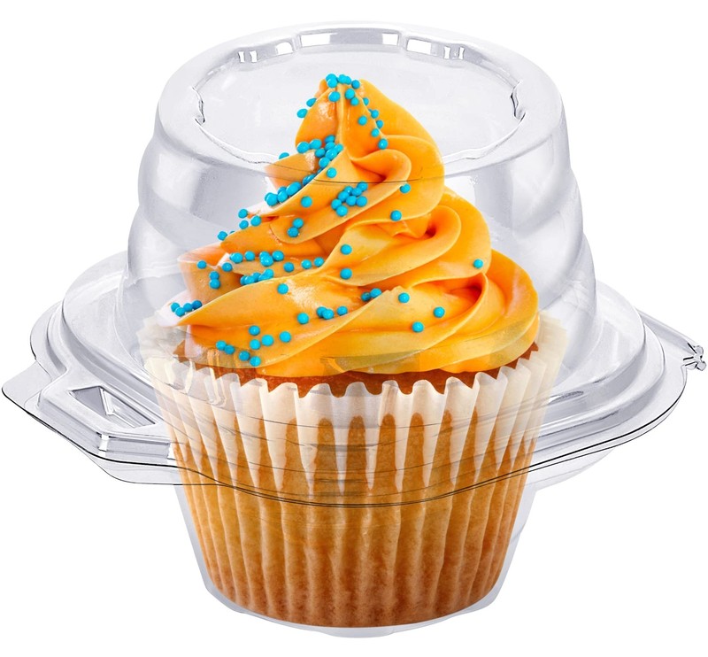 Cupcake Boxes Individual Cupcake Containers, 50 Packs Regular Single Cupcake Hol gallery