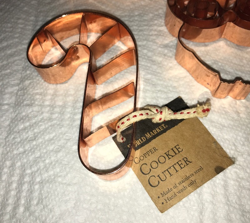 Lot Of 5 World Market Cookie Cutters Owl Horse Christmas Tree Candy Cane gallery
