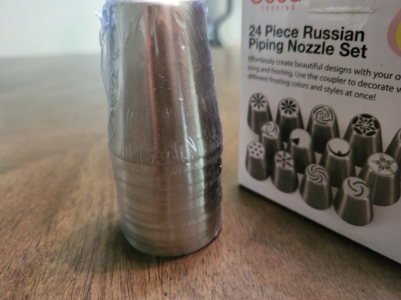 Good Cooking 24 Piece Russian Piping Nozzle Set gallery