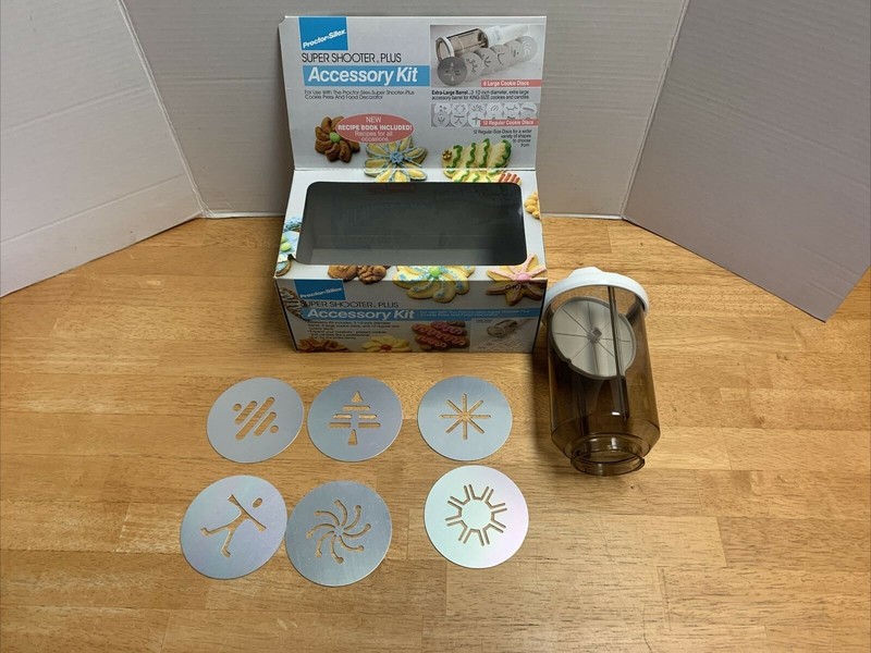 New Proctor Silex Super Shooter Plus ACCESSORY KIT Md. G1010 King Size Cookies A gallery