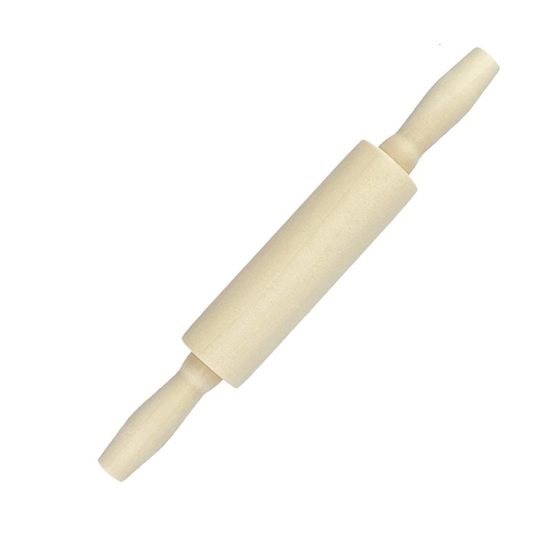 6 Pack Wood Small Rolling Pins 7.9 inch Kids Kitchen Baking Dough Tools gallery