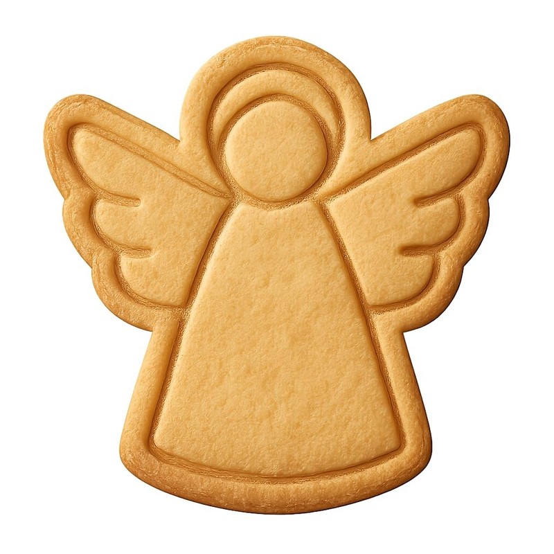 Classic Winged Flyer Cookie Cutter & Stamp, Fondant & Clay Cutter – 3.9×4″