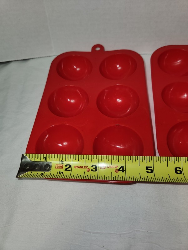Hot Chocolate Bomb Mold Bath Pack of 2 Small gallery