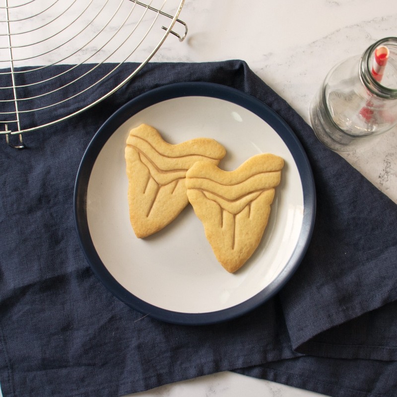 Megalodon Shark Tooth Cookie Cutter - nautical extinct ocean sea monster attack gallery
